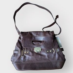 Foley + Corrina Brown Leather Bag- Brand New With Tags
